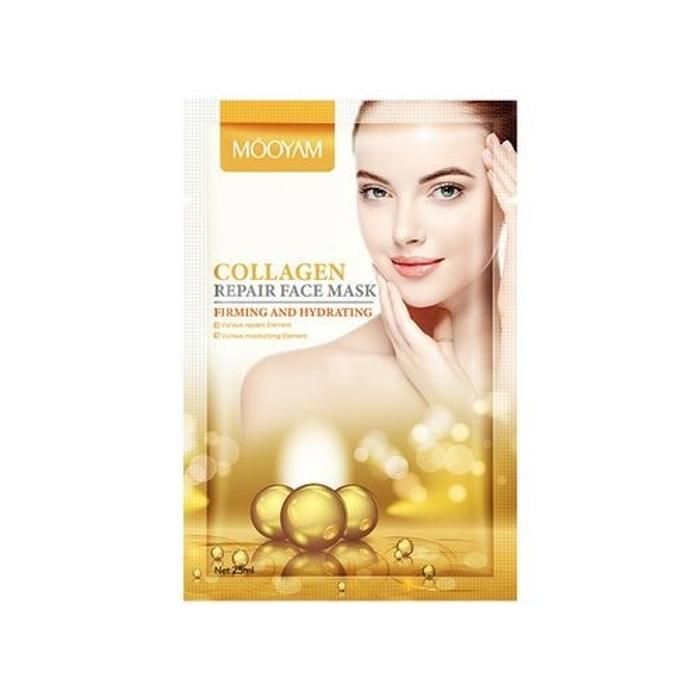 MÔOYAM Collagen Repair Face Mask  hydratant et blanchissant