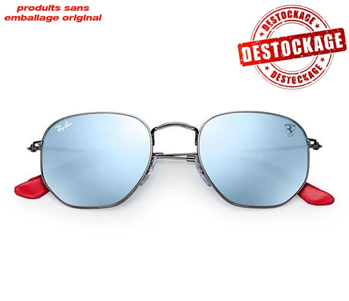 Lunettes de soleil RAY-BAN Hexagonal RB3548-N-M F001/30 51-21 145mm 3N Collection Scuderia Ferrari (produit sans emballage original)