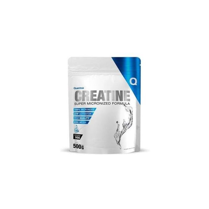 100% CRÉATINE MONOHYDRATE - 500G - QUAMTRAX