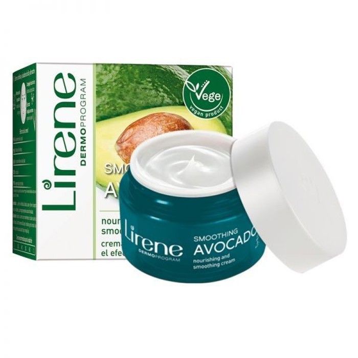 CRÈME VISAGE HYDRATANTE ANTI-ÂGE À L'HUILE D'AVOCAT  JOUR & NUIT LIRENE 50ML