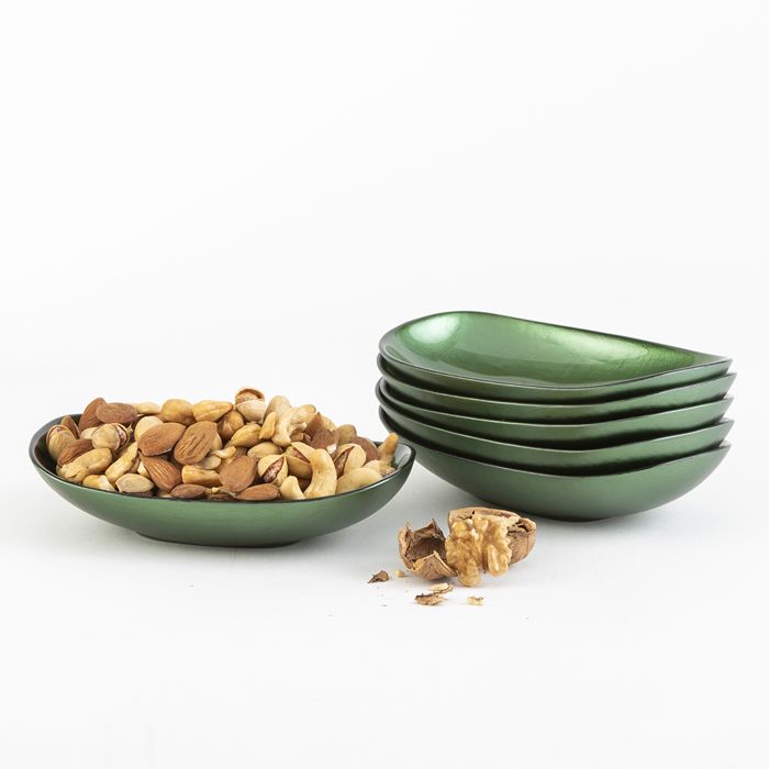 Set de 6 pièces de PLAT RECTANGULAIRE 15cm