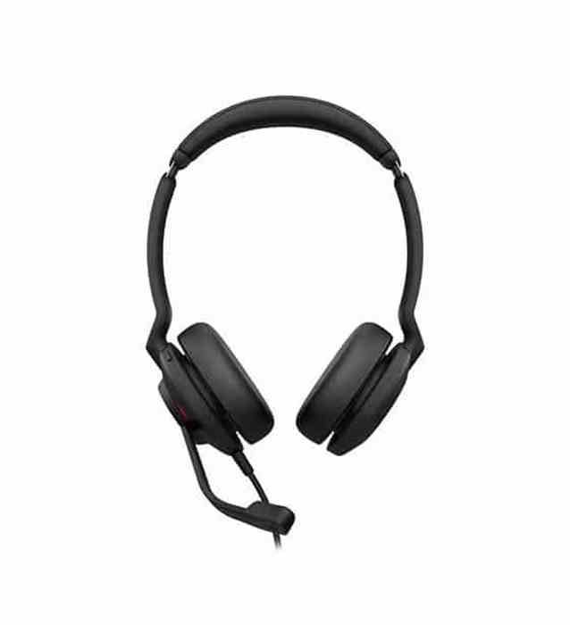 Casque stéréo sans fil Jabra evolve2 30, USB-A, stéréo ms Noir