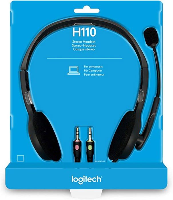 Casque Logitech Stéréo Headset H110