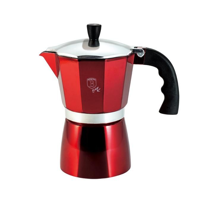 Cafetière 6 Tasses burgundy - Berlinger Haus