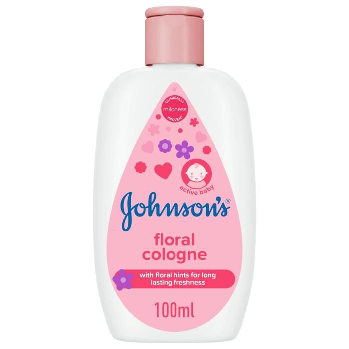 Eau de cologne florale pour bébé 100ml - JOHNSON S