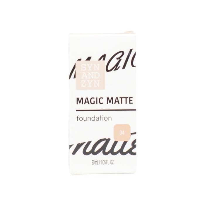 MAGIC MATTE FOUNDATION : 04 SYN&ZYN 30 ML