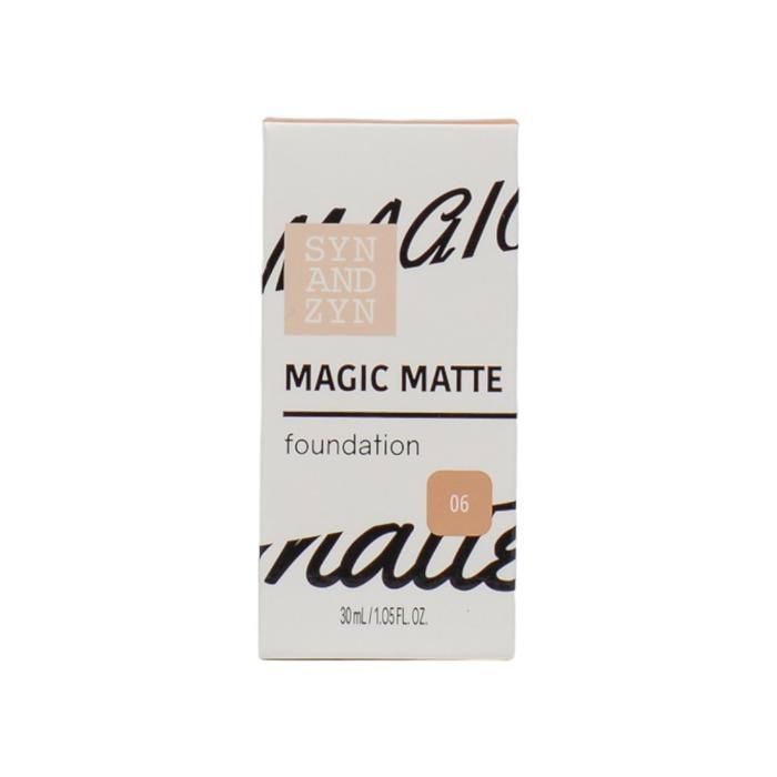 MAGIC MATTE FOUNDATION : 06 SYN&ZYN 30 ML