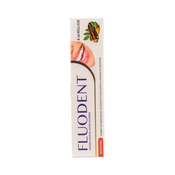 FLUODENT DENTIFRICE REGLISE 90 GM