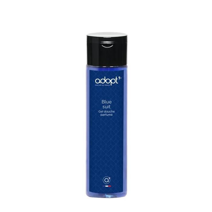 Gel Douche 2 en 1 - ADOPT - Blue Suit - 250ml - Parfum Citron et Gingembre - Pour Homme