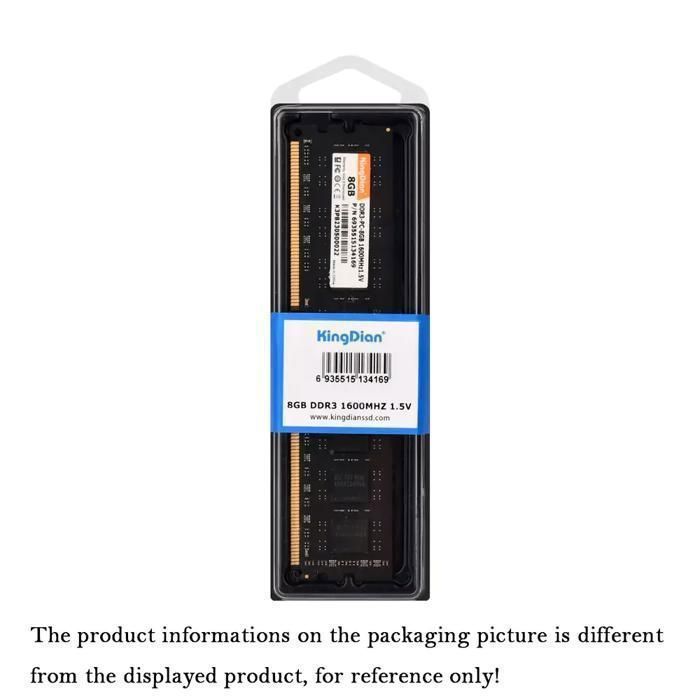Barrette Mémoire-DDR4 8GB 3200MHZ UDIM