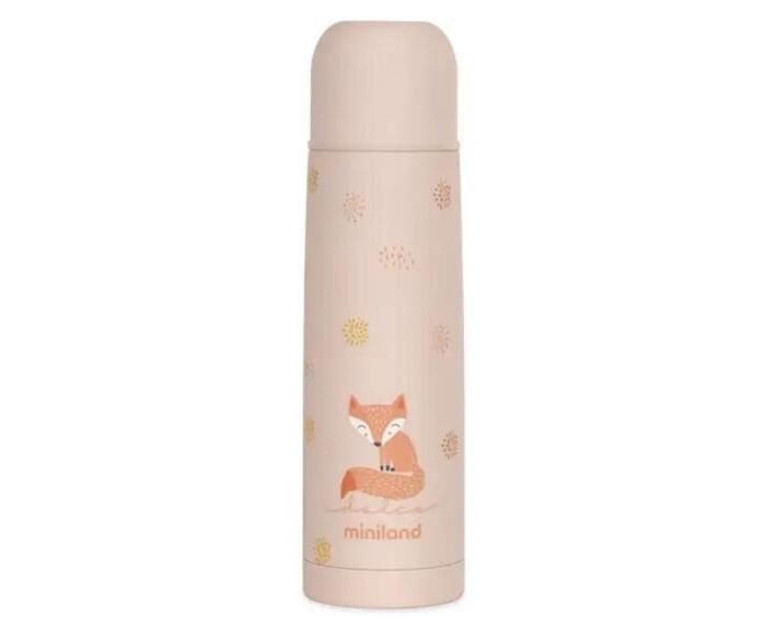 Thermos - MINILAND - THERMY CANDY - 500ml - Acier inoxydable - Cuivre - Rose