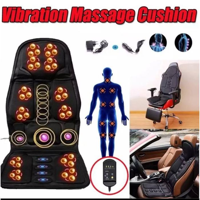 Siège de Massage Masseur Topper avec chaleur et vibrations