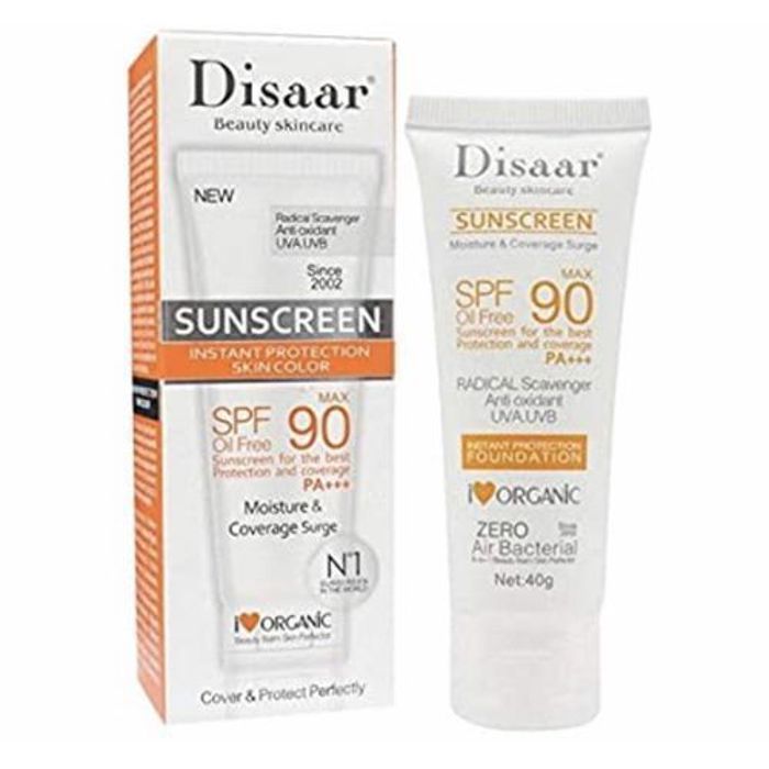 Disaar Crème solaire isolation sunscreen SPF 90+