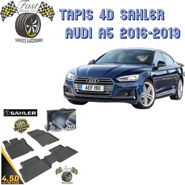 Tapis sur mesure 4D AUDI A5 2016-2019