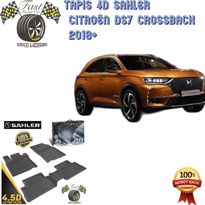 Tapis sur mesure 4D Citroën DS7 2018+