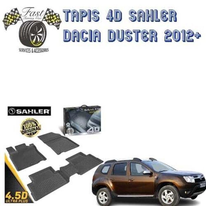 Tapis sur mesure 4D DACIA DUSTER 2012+