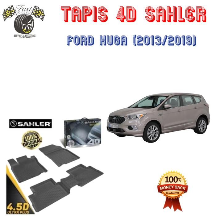 Tapis sur mesure 4D Ford Kuga 2013/2019