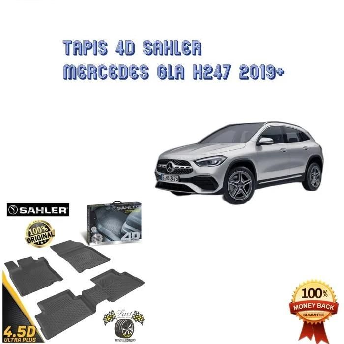 Tapis sur mesure 4D MERCEDES GLA H247 2019+