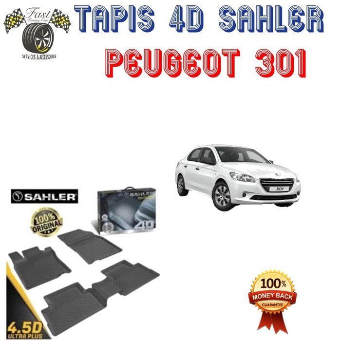 Tapis sur mesure 4D PEUGEOT 301