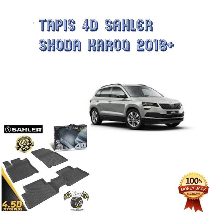 Tapis sur mesure 4D SKODA KAROQ 2018+