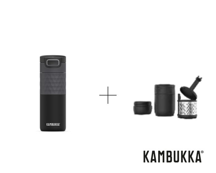 Pack Thermos ETNA GRIP 500ml inox double paroi + Infuseur à thè