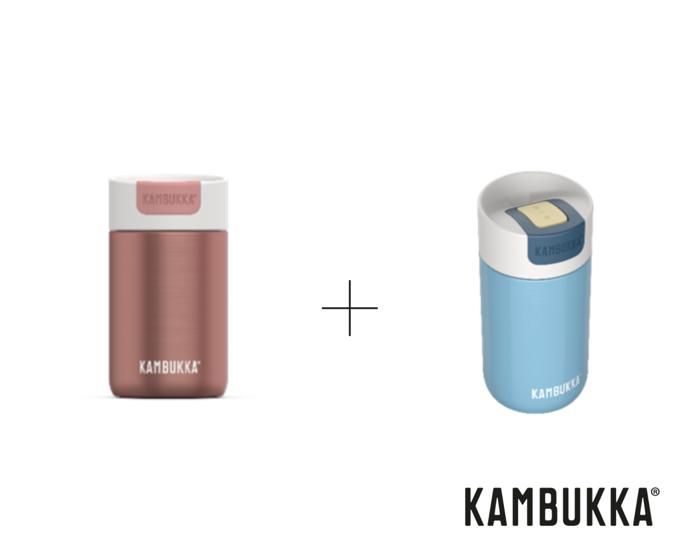 Thermos alimentaire BORA 600 mlinox double parrois + Snack container