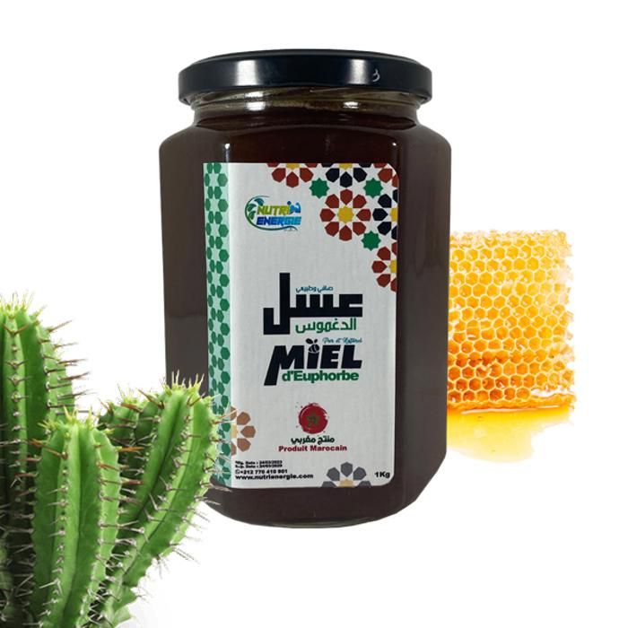 Miel D’euphorbe (Daghmous) 100 % Pure et Naturelle - 1kg - NUTRIENERGIE