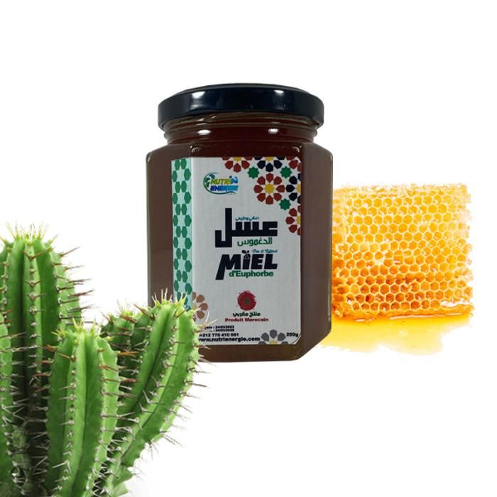 Miel D’euphorbe (Daghmous) 100 % Pure et Naturelle - 250g - NUTRIENERGIE