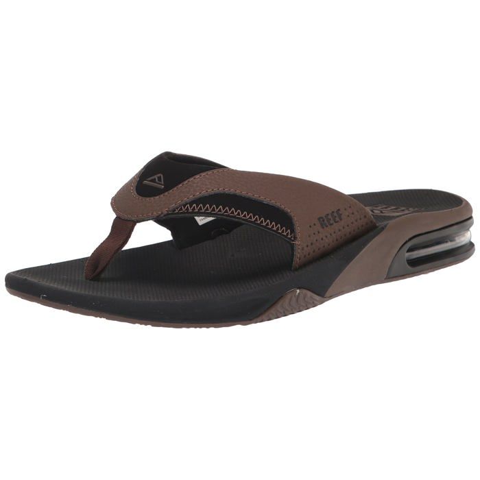 Reef FANNING Black Men's flip flop - Telstar Surf - Noir