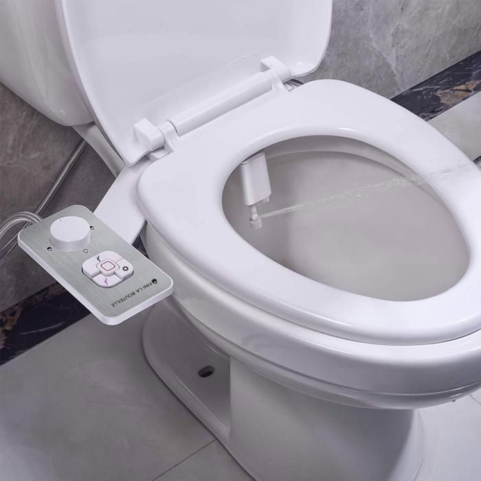 Bidet premium non électrique, Gris