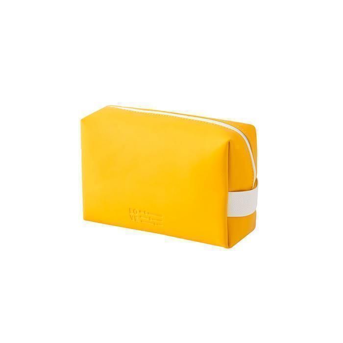 PU Cosmetic Sac jaune