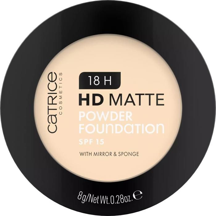POUDRE FDT 18H HD MATTE 008 CATRICE