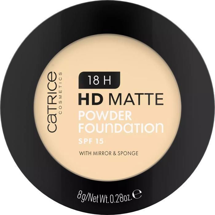 POUDRE FDT 18H HD MATTE 010 CATRICE