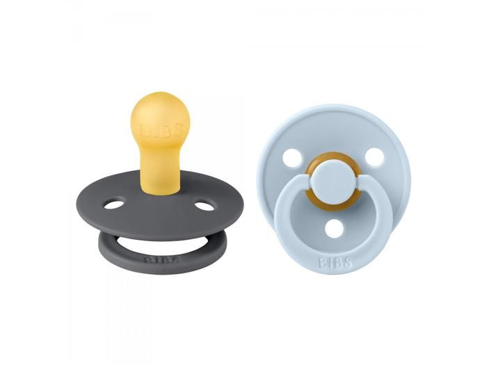 Set de 2 sucettes ironbaby/ blue 0-6 mois / taille1