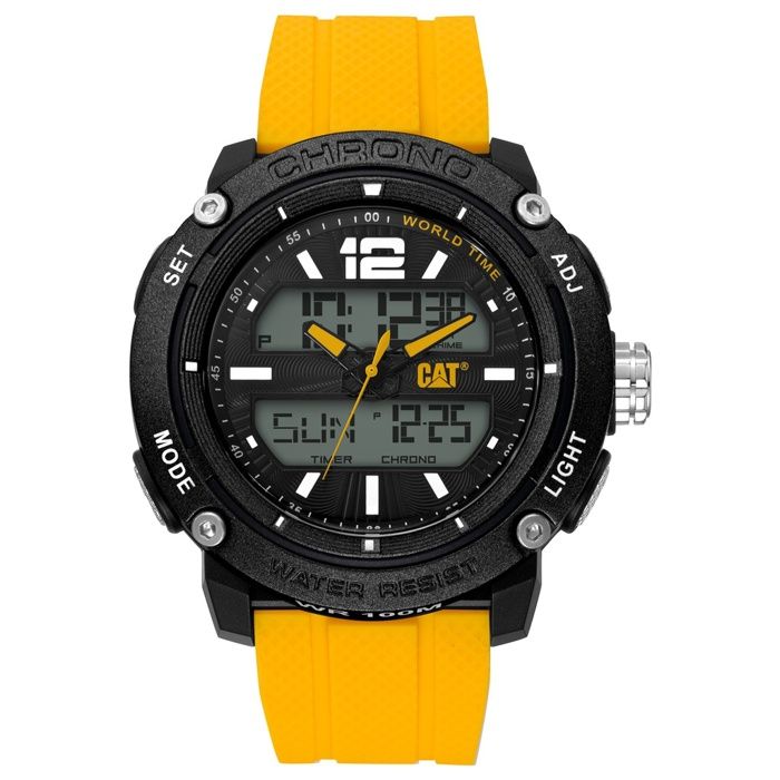 Montre Caterpillar POWER A Jaune / Noir Originale