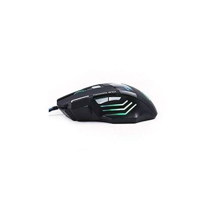 biagji Souris Gaming LED Optique Filaire Câble Gamer Ordinateur Souris
