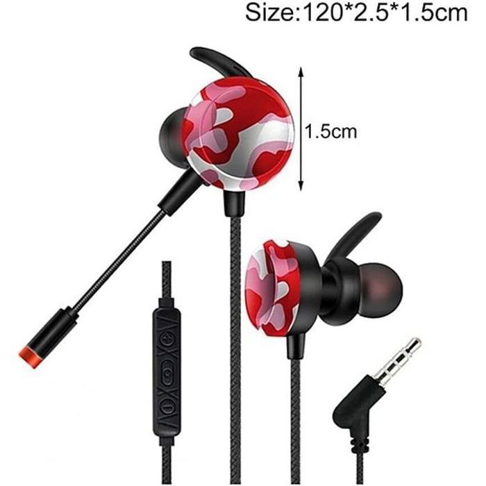 Casque de jeu stéréo pour PUBG GM-D4