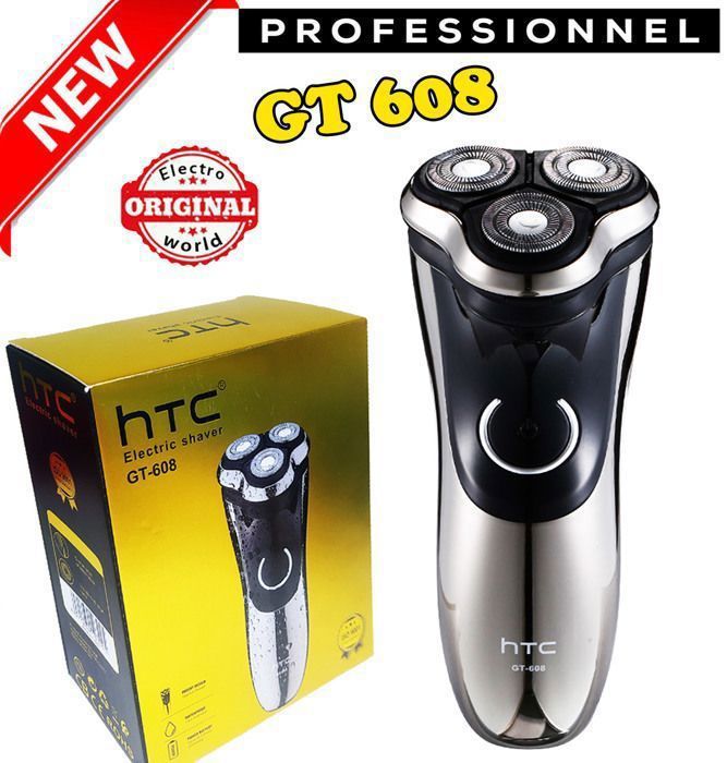 Afeitadora 3 Tres Cabezas Lavable Recargable Htc Gt 608