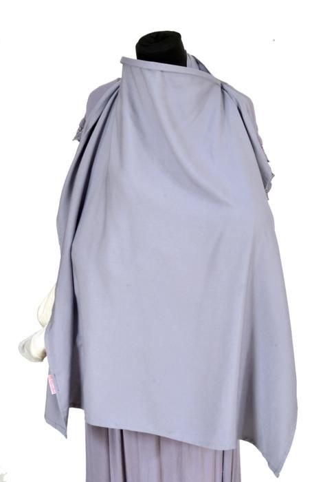 TABLIER D'ALLAITEMENT GRIS