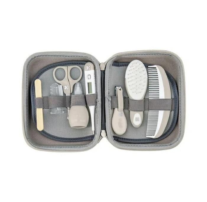 Trousse de toilette 8pcs Beige