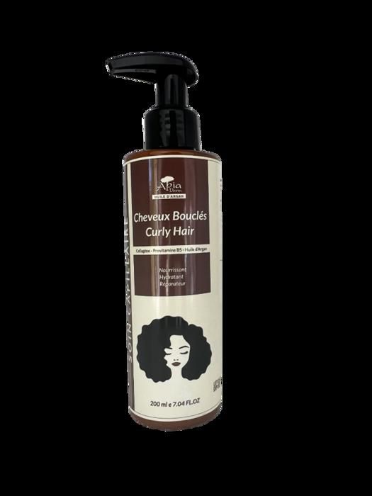 Soin cheveux bouclés