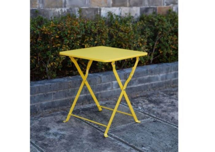Table D'Appoint Pliable PIPA - Jaune