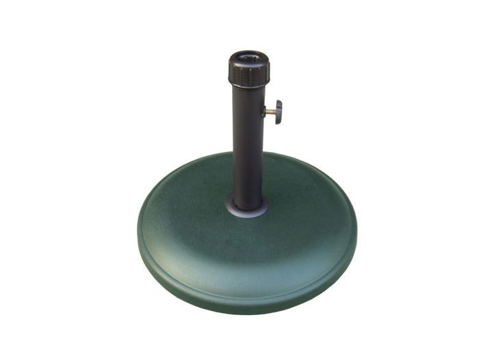 Base Parasol 12 Kg Ronde - Vert