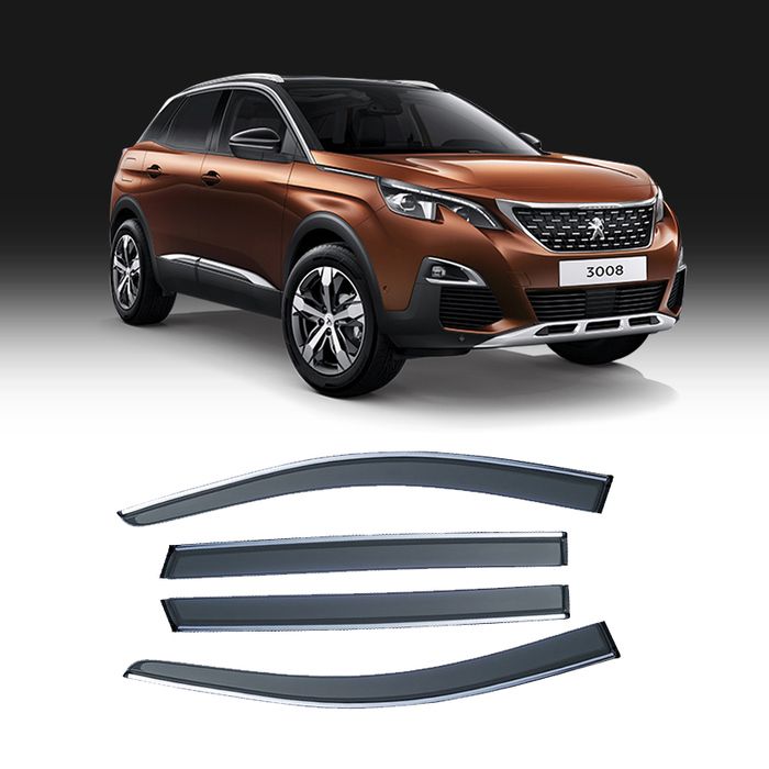 Deflecteur chrome Peugeot 2008 2017