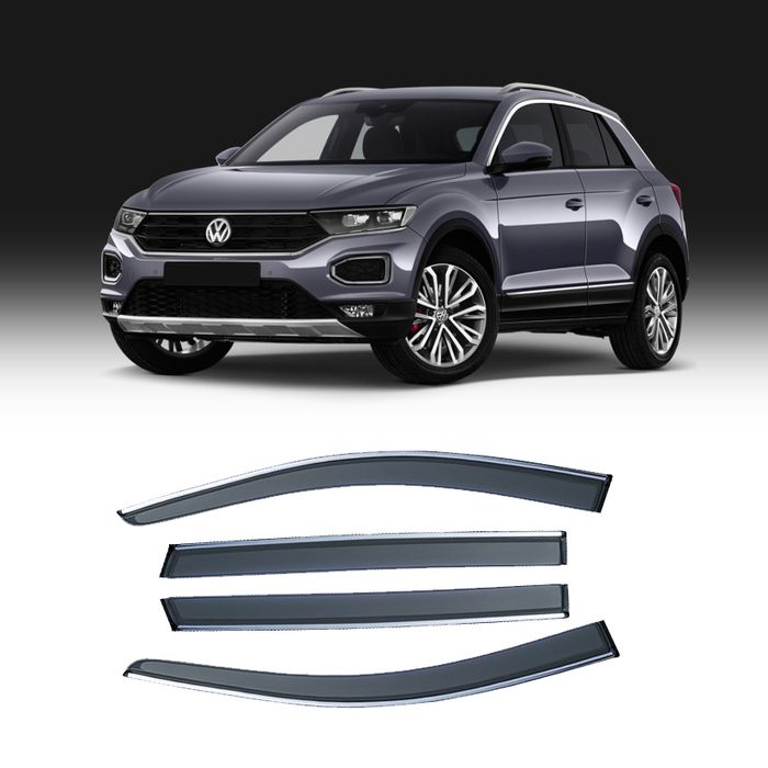 Deflecteur chrome T-Roc 2018