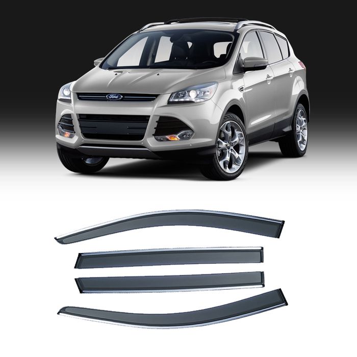 Deflecteur chrome Escape Kuga 2013