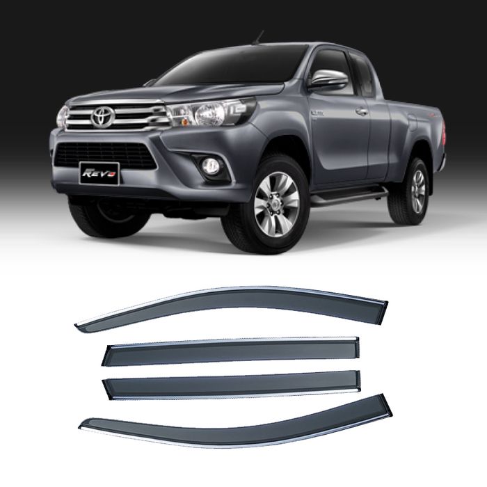 Deflecteur chrome Toyota hilux Rev 2016