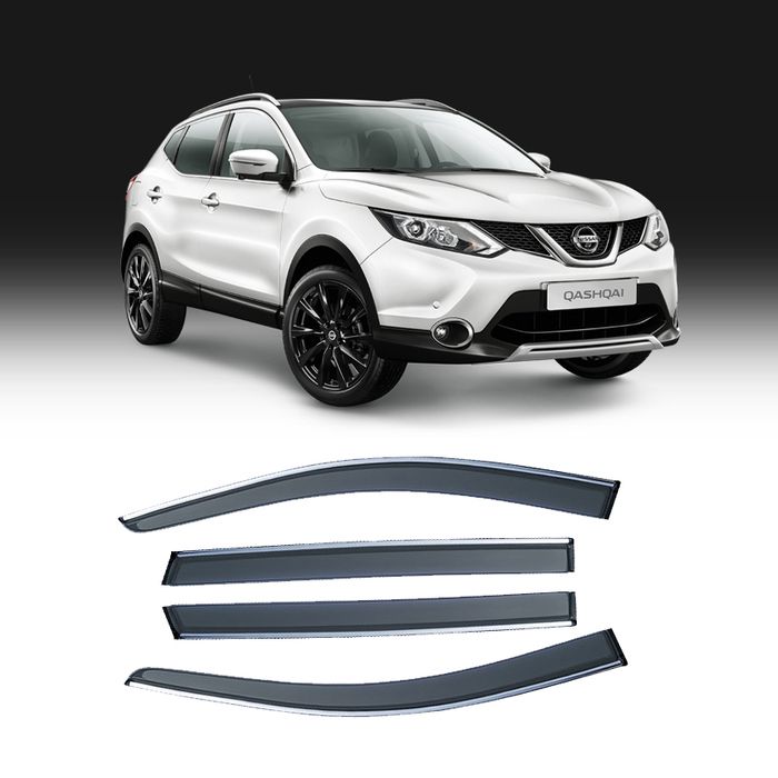 Deflecteur chrome Qashqai 2015