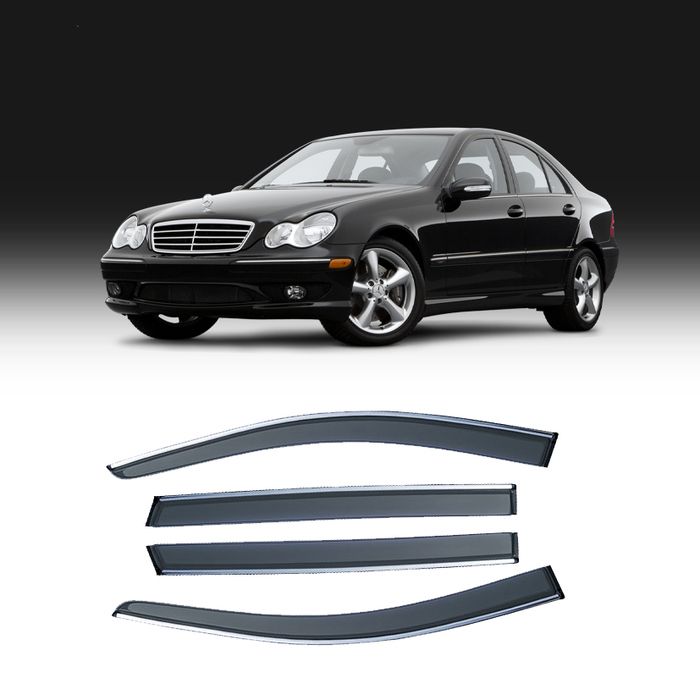 Deflecteur chrome Mercedes-benz W203
