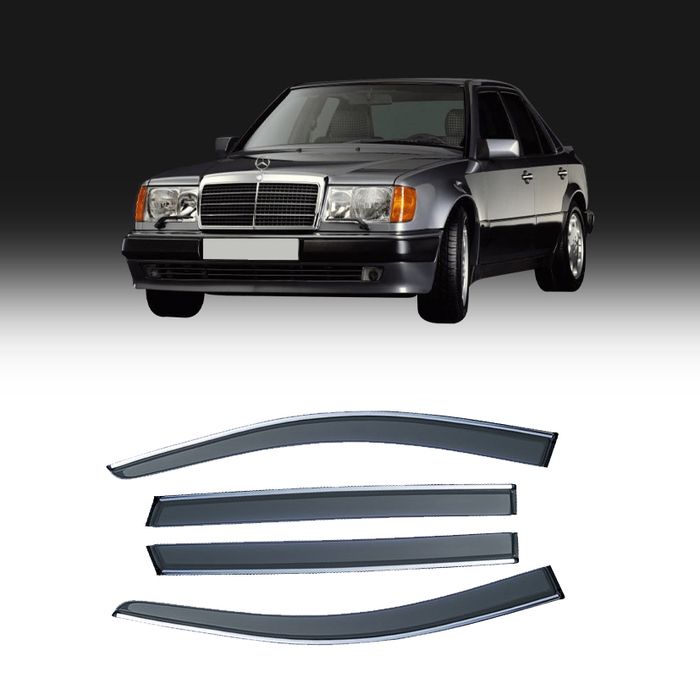 Deflecteur chrome Mercedes-benz W124
